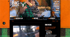 Desktop Screenshot of bigwoodsbucks.com