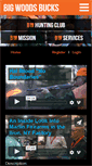 Mobile Screenshot of bigwoodsbucks.com